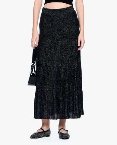 GIGI - Chân váy xếp li midi phom suông nữ tính 