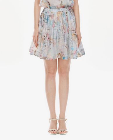  GIGI - Chân váy chữ A mini in họa tiết 