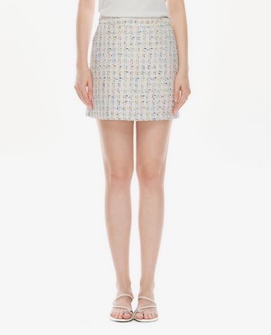  GIGI - Chân váy chữ A mini đa sắc 