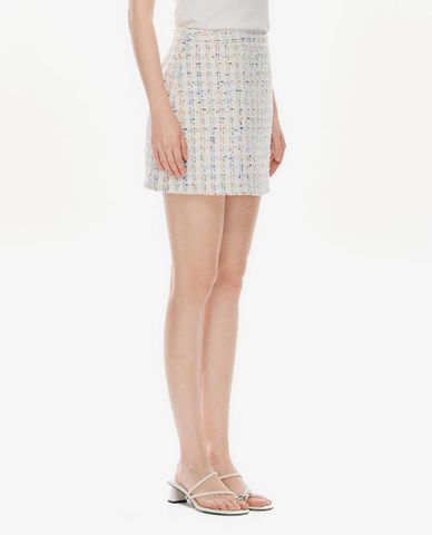  GIGI - Chân váy chữ A mini đa sắc 
