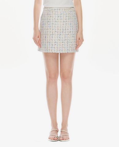  GIGI - Chân váy chữ A mini đa sắc 