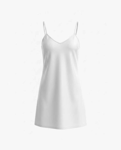  GIGI - Đầm hai dây mini cổ V phom suông 