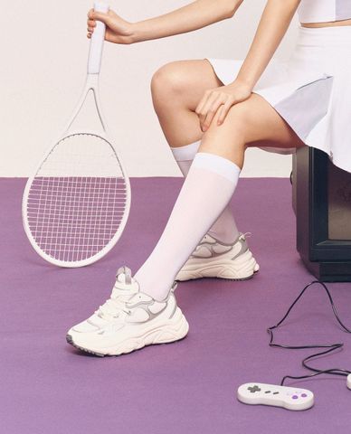  FILA - Giày sneakers unisex cổ thấp Tenacity 99/25 
