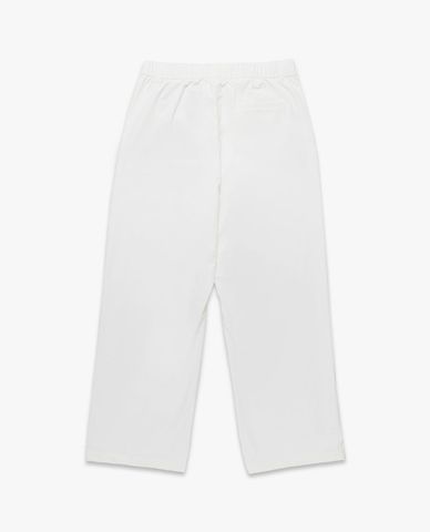  FILA - Quần unisex ống rộng lưng thun 