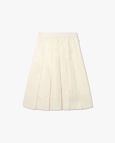  FILA - Chân váy xếp li midi lưng thun 