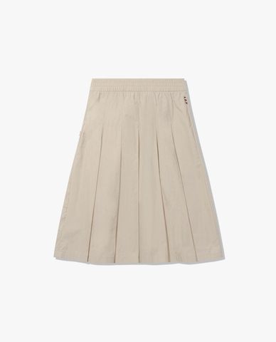  FILA - Chân váy xếp li midi lưng thun 