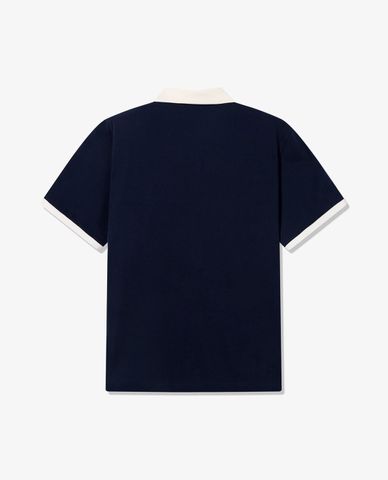  FILA - Áo polo unisex cổ bẻ tay ngắn 