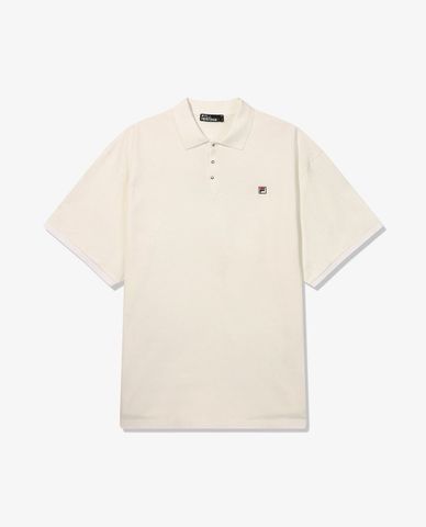  FILA - Áo polo unisex cổ bẻ tay ngắn Indirizzo 