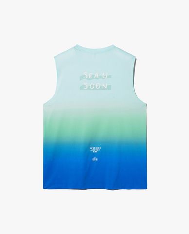 FILA - Áo ba lỗ unisex phối logo trẻ trung 
