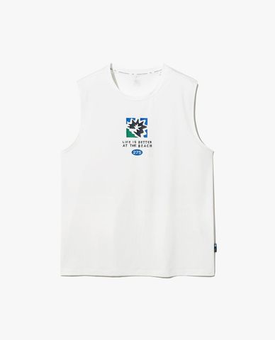  FILA - Áo ba lỗ unisex phối logo trẻ trung 