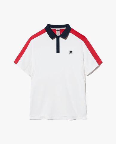  FILA - Áo polo nam cổ bẻ tay ngắn Tennis Cooling 
