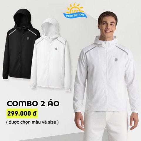  Áo Khoác Thể Thao Có Mũ Light Running - UQ DRY 