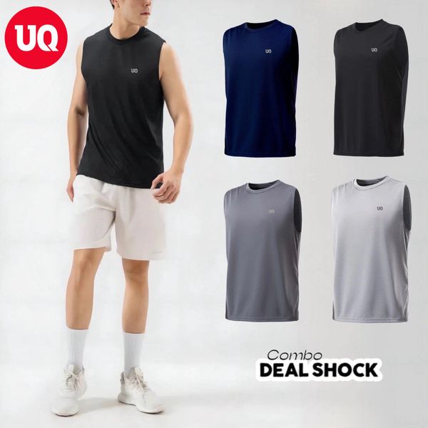  Áo Tanktop thể thao Active Essentials - UQ DRY 