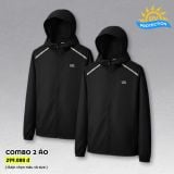  Áo Khoác Thể Thao Có Mũ Light Running - UQ DRY 