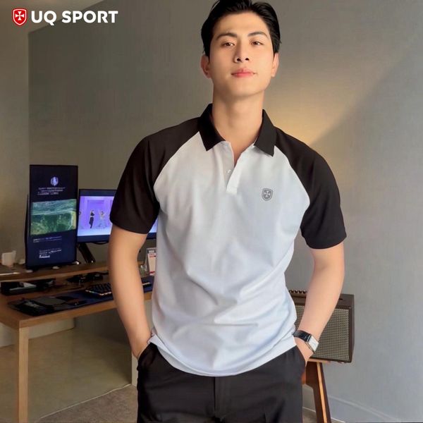  Áo Polo Raglan Air Active - UQ DRY 