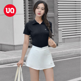  Áo Thun Thể Thao Nữ Zip Polo Tee - UQ DRY 