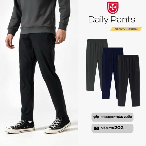  COMBO 2 Quần Dài Thể Thao Nam Daily Pants - UQ DRY 