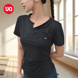  Áo Thun Thể Thao Nữ Yoga Essential - UQ DRY 
