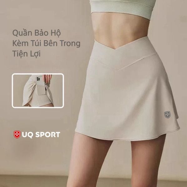  Chân Váy Thể Thao Cao Cấp Co Giãn Có Quần Bảo Hộ - UQ Premium 
