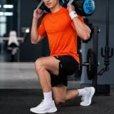  Quần Short Thể Thao 6 INCH Cạp Chun Thoáng Khí 