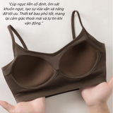  Áo Bra Thể Thao Nữ Tập Gym Yoga Có Mút Chống Sốc - UQ DRY 