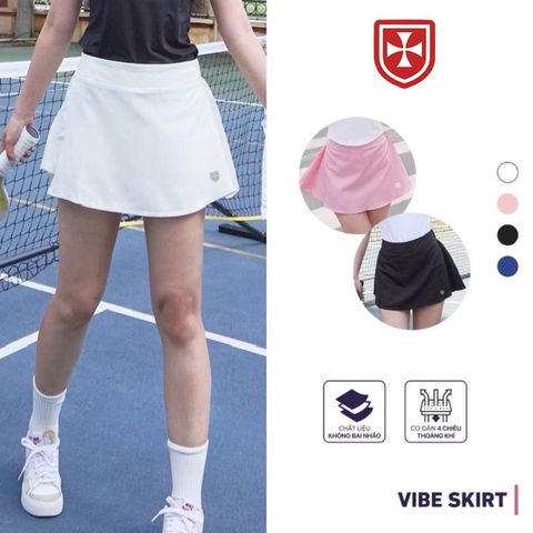  Chân Váy Ngắn Thể Thao Vibe Skirt Có Quần Bảo Hộ - UQ DRY 