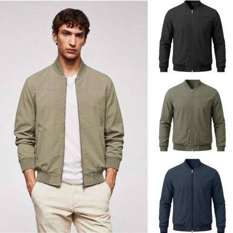  Áo Khoác Một Lớp UltraLite Bomber 