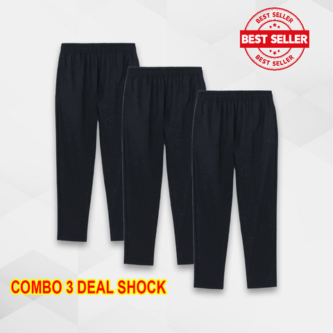 COMBO 3 Quần Dài Thể Thao Nam Daily Pants - UQ DRY