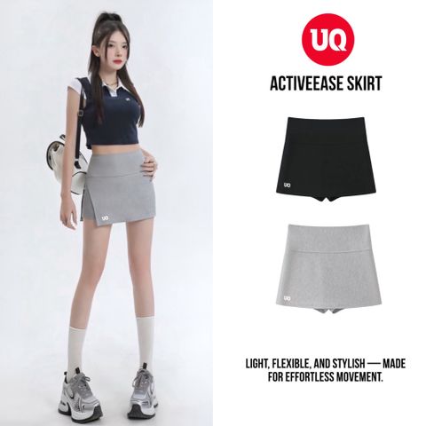  Chân Váy Thể Thao Nữ ActiveEase Skirt - UQ DRY 