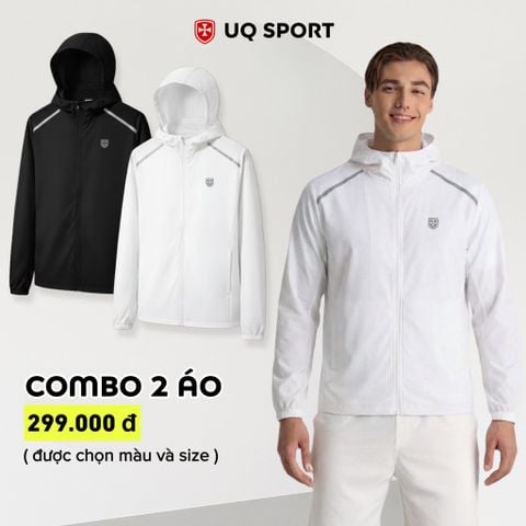  Áo Khoác Thể Thao Có Mũ Light Running - UQ DRY 