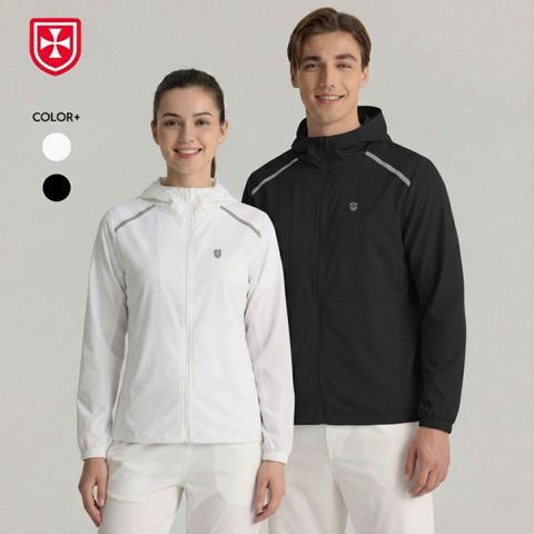  COMBO 2 Áo Khoác Thể Thao Có Mũ Light Running - UQ DRY 