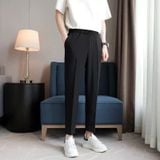  Quần Âu Nam Cạp Chun Ống Suông ( Dây Rút Ẩn ) 