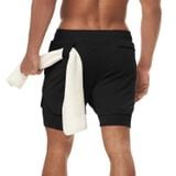  Quần Shorts Chạy Bộ 2 lớp - UQ DRY 