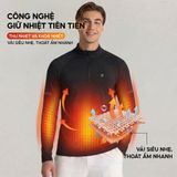  COMBO 2 Áo Thun Dài Tay Công Nghệ Giữ Nhiệt - Heattee UQ 