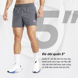  Quần Short Thể Thao Nam 5 Inch Siêu Nhẹ, Co Giãn - UQ DRY 