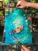  BREATHE - Workshop vẽ tranh màu acrylic kết hợp đắp nổi bằng cát 
