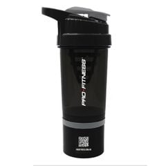 Bình Lắc Shaker 3 Ngăn ProFitness 500ml