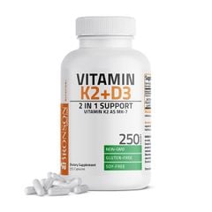 Bronson Vitamin K2 + D3, Vitamin K2 As MK-7