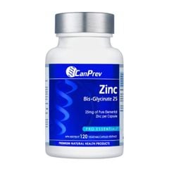 CanPrev Zinc Bis Glycinate 25 120 Caps