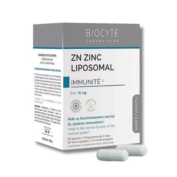 CodeAge Zn Zinc Liposomal Biocyte 90 Caps