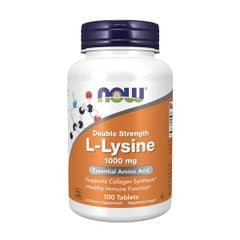 Now L Lysine 1000mg 100 Tablets