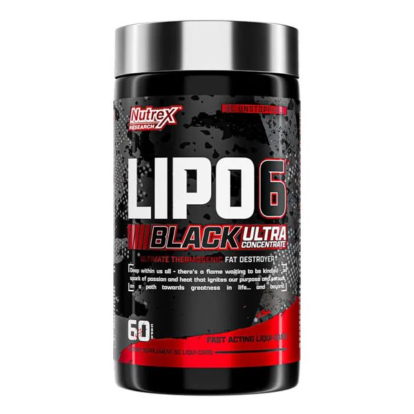 Nutrex Lipo 6 Black Ultra Concentrate 60 Caps