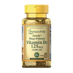 Puritan's Pride Vitamin D3 5000iu 100 Viên