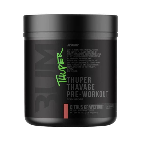 Cbum Thuper Thavage Pre-Workout 20 Servings