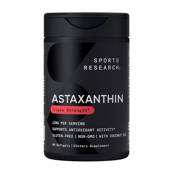 Sports Research Astaxanthin 12mg 60 Softgels