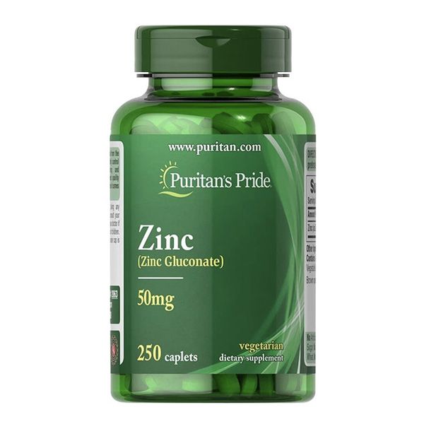 Puritan's Pride Zinc 50mg 250 Viên