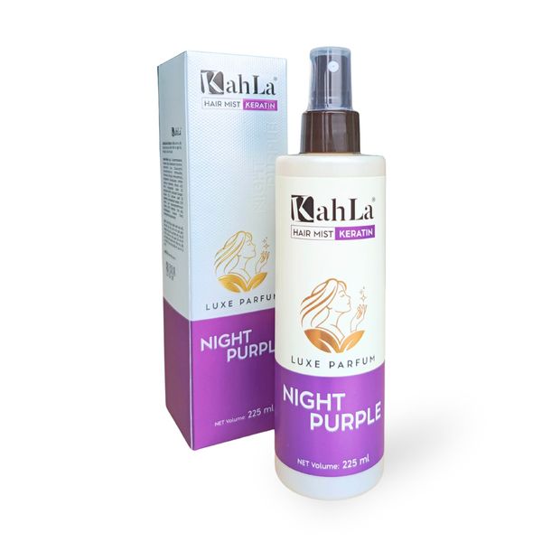 Nước hoa dưỡng tóc Keratin - Hương nước hoa Night Purple - Xịt dưỡng hương nước hoa nữ tính, quyến rũ