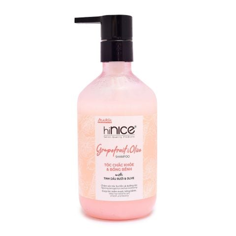 Dầu gội Tinh dầu Bưởi & Olive hiNICE - Giảm gãy rụng, phục hồi độ ẩm, tóc giảm bết tự nhiên