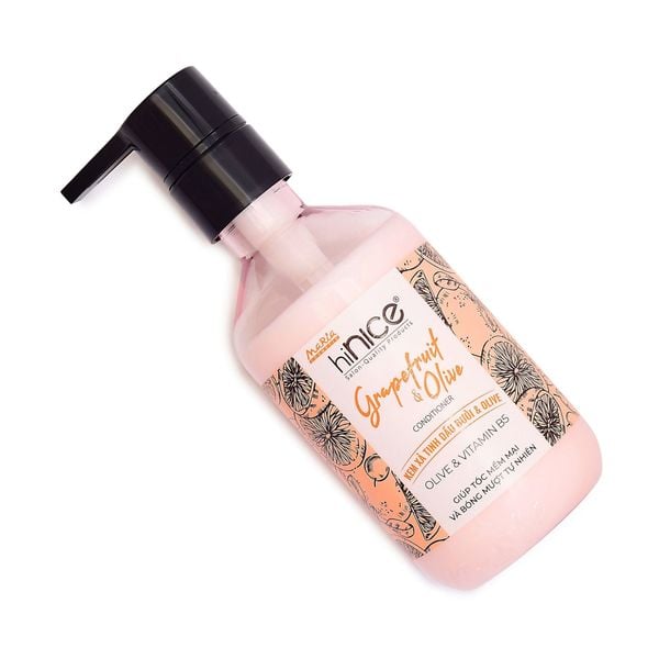 Kem xả Tinh dầu Bưởi & Olive hiNICE - Phục hồi tóc khô xơ, mềm mượt và dễ chải