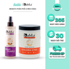 Combo KahLa Xịt dưỡng tóc Keratin Night Purple & Kem xả Golden Eyes